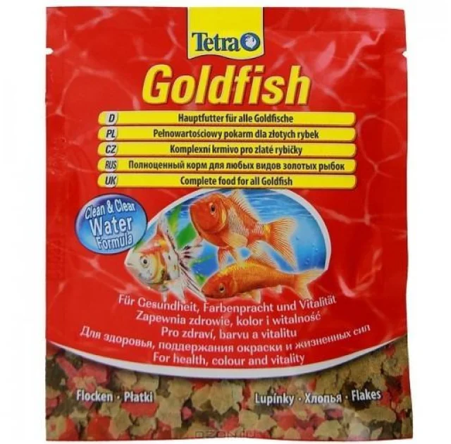Корм Tetra Gold fish Flakes для золотих рибок, 12 г