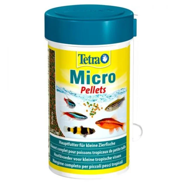 Корм Tetra Micro Pellets, для акваріумних риб, 100 мл