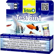 Тест води в акваріумі Tetra Test 6 in1, 10 шт Тест води в акваріумі Tetra Test 6 in1, 10 шт