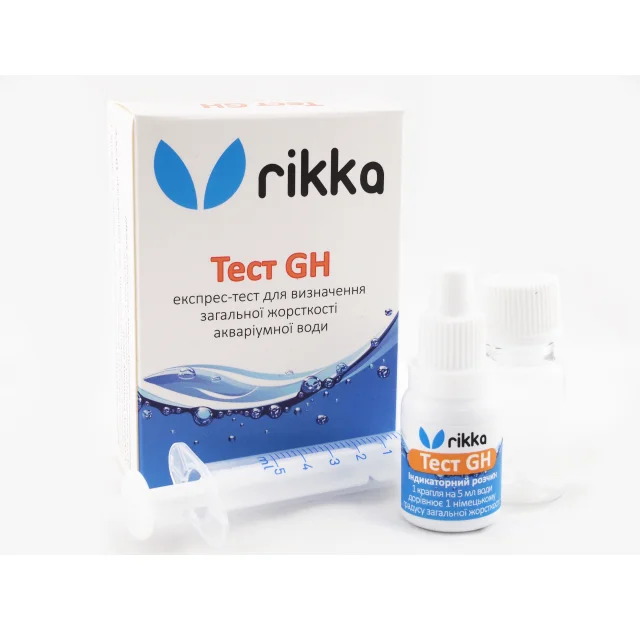 Тест Rikka GH для определения общей жесткости воды (T-109)