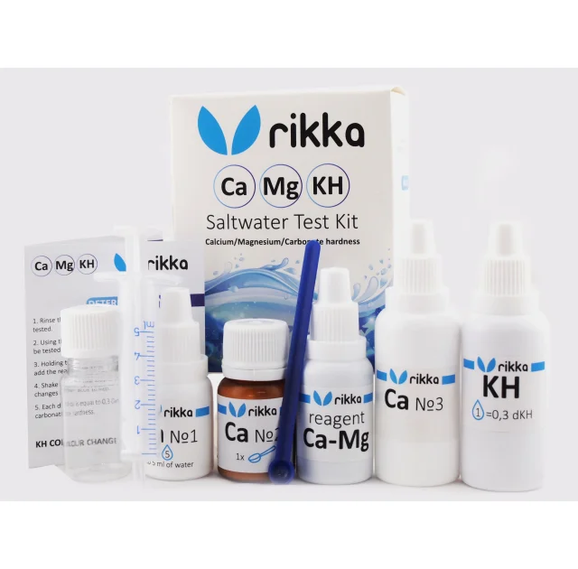 Тест Rikka набір для морської води Ca-Mg-KH (TK-101)