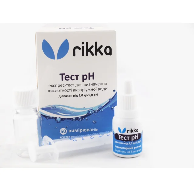 Тест Rikka рН 5.0-9.0 для визначення кислотності води (T-111)