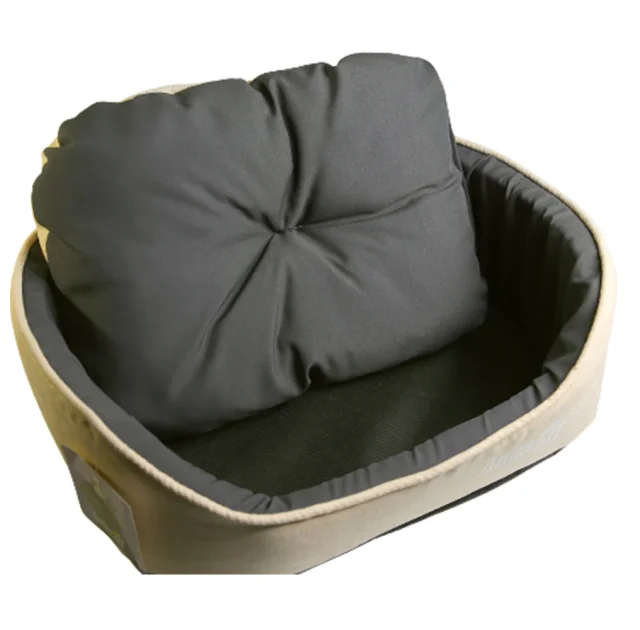 Лежанка AnimAll Aurora Grey Beige, сіро-бежевий, 53×42×16