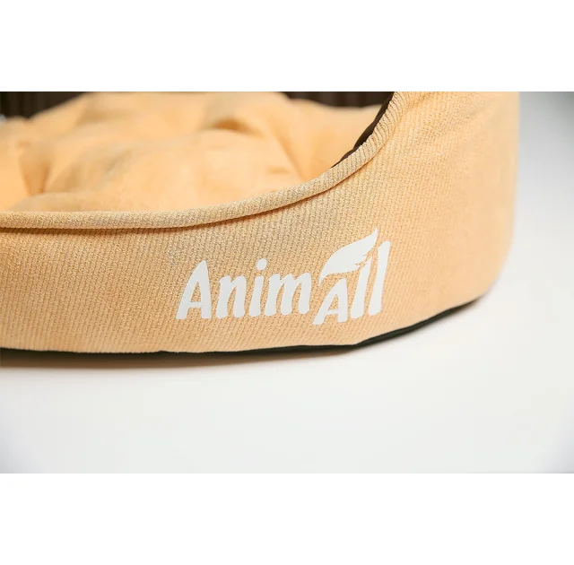 Лежанка AnimAll Aurora Chocolate Orange, шоколадно-оранжевый, 41×30×14