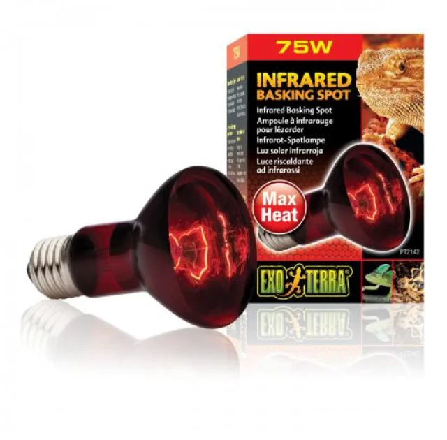 Лампа Hagen Exo Terra Infrared Basking Spot, інфрачервона, 75 Вт