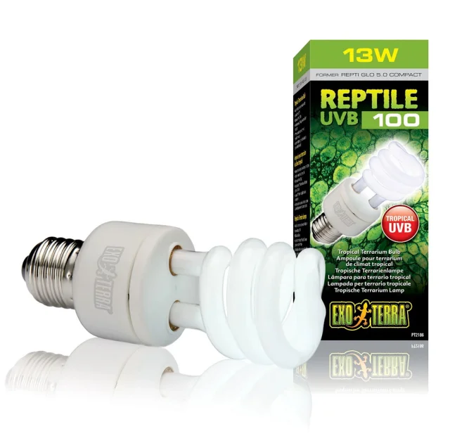 Лампа Hagen Exo Terra Reptile GLO 10.0 UVB 100, 13 Вт