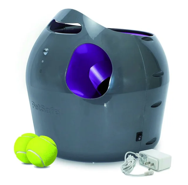 Игрушка метатель тенисных мячей PetSafe для собак, автоматическая, 34×34×30 см