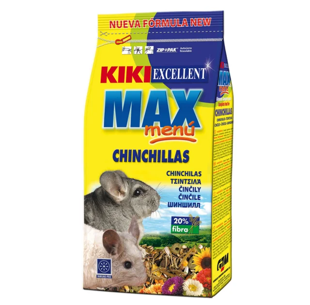 Корм Kiki Max Menu для шиншил, 800 г
