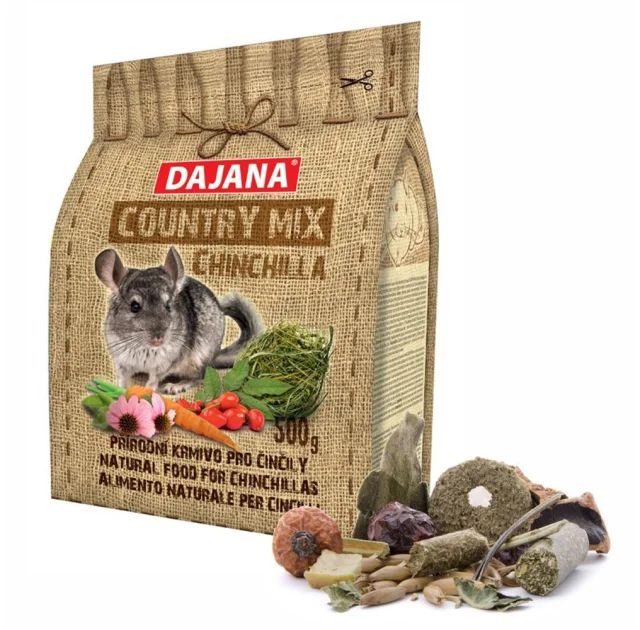Корм Dajana Pet Country Mix Chinchilla для шиншилл, 500 г