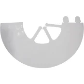 Ветеринарный воротник Croci для собак, A=20 см, B=20-22 см, C=12-14 см