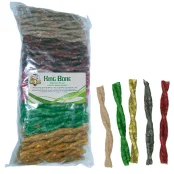 Ласощі палички Croci Mix для собак, кольорові, кручені, 13 см, 100 шт / уп, ціна за упаковку