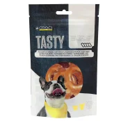 Ласощі кільця Croci Tasty для собак з курка з тріскою, 80 г, 12 пач. / Уп, ціна за пачку
