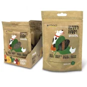 Лакомство мясное Croci Happy Farm, для собак, курица со шпинатом, 80 г, 12 пач/уп, цена за 1 пачку