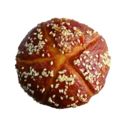 Ласощі булочка Croci Bekery, для собак рол з куркою, 10 см, 110 г, ціна за 1 шт