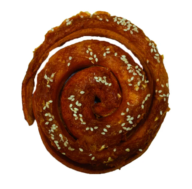 Ласощі равлик Croci Bekery, для собак, з куркою, 11.5 см, 70 г, ціна за 1 шт