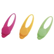 LED брелок на ошейник Croci Twinkle, для собак, силикон, цвета в ассортименте, 8.5×2×1.6 см, цена за 1 шт