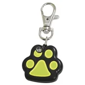 LED брелок на ошейник Croci Лапка, для собак, силикон, цвета в ассортименте, 3.5×3.2×0.8 см, цена за 1 шт