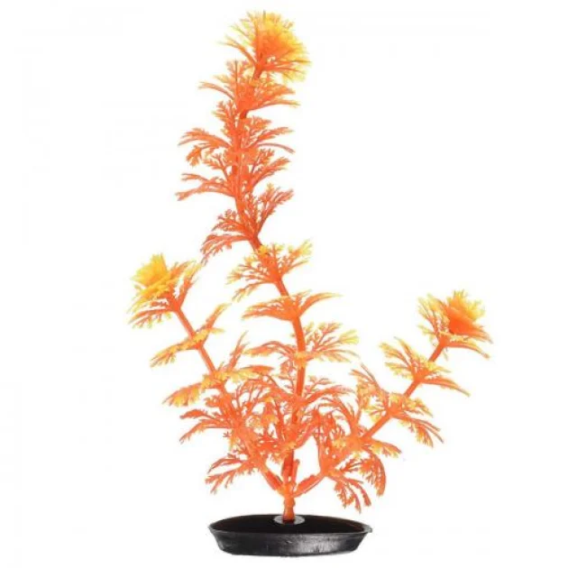 Декорация Hagen Ambulia Orange-Yellow, растение пластиковое, 13 см