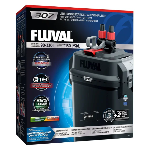 Внешний фильтр Hagen Fluval 307 для аквариума до 90-330 л
