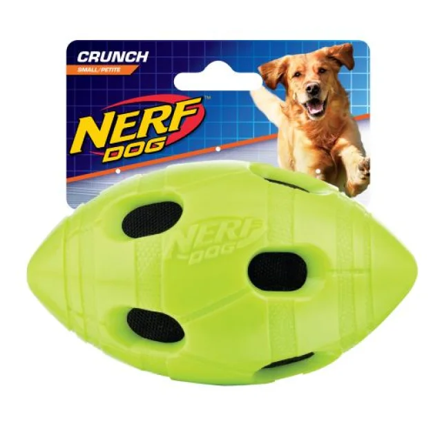 Игрушка Hagen Nerf мяч регби, для собак, 10 см