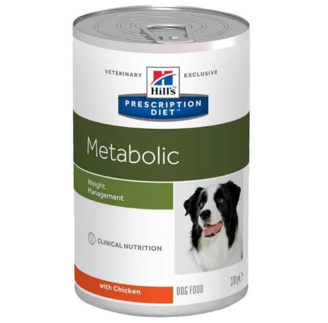 Консерва Hill's Prescription Diet Canine Metabolic для собак, при ожирінні, 370 г