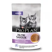 Влажный корм Purina Pro Plan Cat Nutrisavour Junior для котят, мусс с индейкой, 85 г