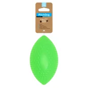 Игровой мяч для апортировки PitchDog для собак, 15×9 см, салатовый