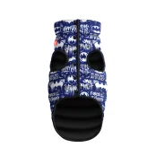 Курточка WAUDOG, для собак, с рисунком "Бэтмен",  размер XS30, бело-голубой