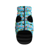 Курточка WAUDOG, для собак, с рисунком "Лига справедливости",  размер XS25, голубой