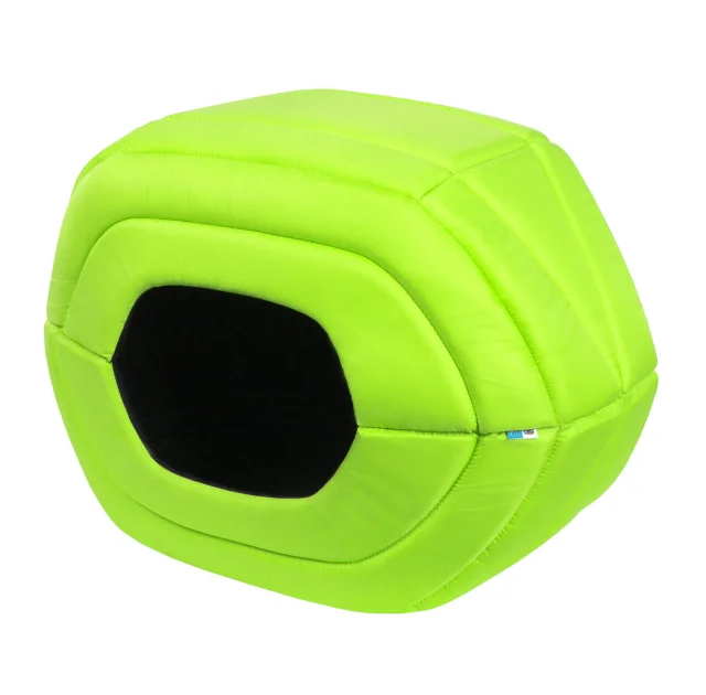 Лежак AiryVest для собак, нейлон, салатовый, 60×29×42 см