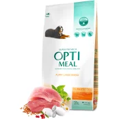 Сухий корм Optimeal для цуценят великих порід, з індичкою, 12 кг