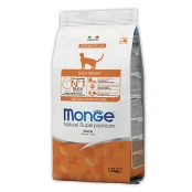 Сухой корм MONGE CAT Sensitive Sterilised для стерилизованных кошек, с уткой, 1.5 кг