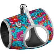 Шлея Waudog для собак, с рисунком Лето, разноцветный, размер XS4, 36-39 см, 26-28 см