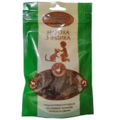 Сушені ласощі "Селянські ласощі" для собак, нарізка індички, 50 г