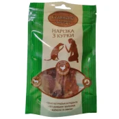 Сушені ласощі "Селянські ласощі" для собак, нарізка курки, 50 г