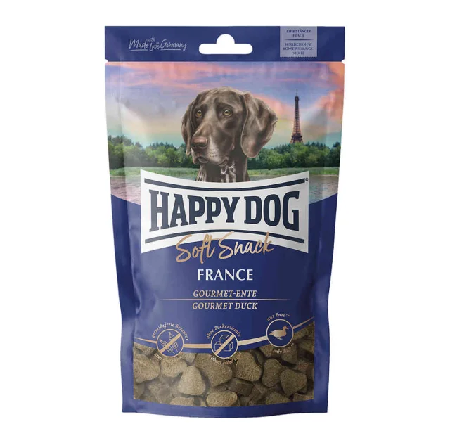 Ласощі Happy Dog SoftSnack France для собак, з качкою, 100 г