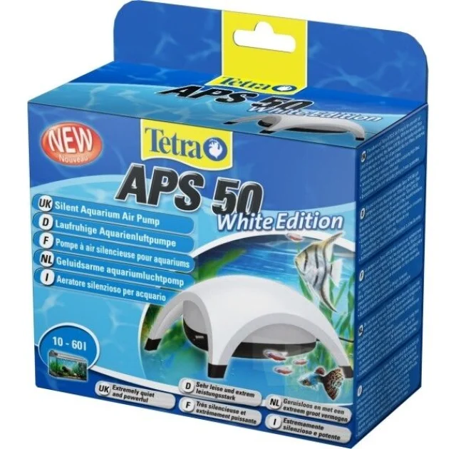 Компресор Tetratec APS 50 для акваріума, білий