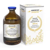 Суспензія BioTestLab Амоксан Преміум при захворюваннях ШКТ, для всіх видів тварин, 100 мл