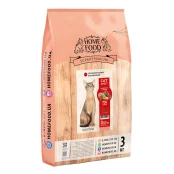 Сухой беззерновой корм Home Food для кошек, гипоаллергенный, с утиным филе и грушей, 3 кг