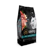 Сухой корм для котят Savory, со свежим мясом индейки и курицы, 400 г