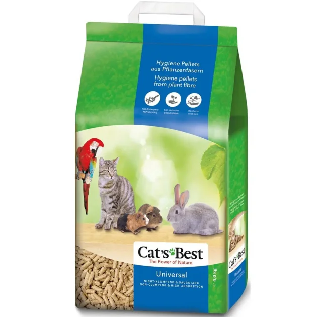 Древесный наполнитель, Cat's Best ‎Universal, 7 л /4 кг