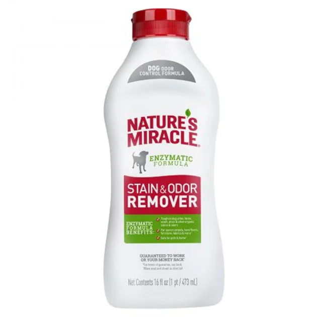 Устранитель пятен и запахов Nature's miracle 8in1, для собак, 473 мл