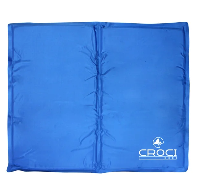 Охлаждающий коврик Croci Tappetino Refrigerante FreshMat для собак, синий, 65×50 см