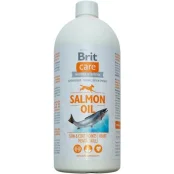Масло лосося Brit Care, для блиску вовни і здоров'я шкіри собак, 1000 мл
