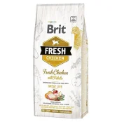 Сухий корм Brit Fresh Chicken / Potato Adult, для дорослих собак, з куркою і картоплею, 12 кг