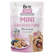 Вологий корм Brit Care Mini pouch, для собак, філе курки і тунця в соусі, 85 г Вологий корм Brit Care Mini pouch, для собак, філе курки і тунця в соусі, 85 г