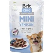Вологий корм Brit Care Mini pouch, для собак, філе дичини в соусі, 85 г Вологий корм Brit Care Mini pouch, для собак, філе дичини в соусі, 85 г