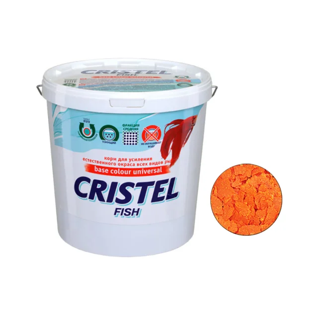 Корм пластинчастий Base colour universal flakes для посилення забарвлення всіх видів риб, 1 л / 200 г