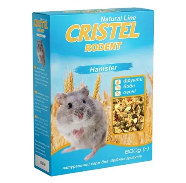 Корм Hamster "Natural Line" для хомяков и мелких грызунов, 600 г