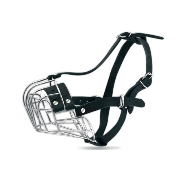 Намордник Cristel для бульдога, нікелевий